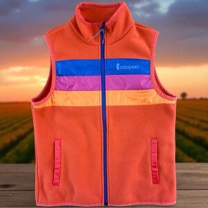 COTOPAXI Women's Teca Fleece Vest in Cajun Spice  (XS)